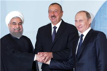 AZERBAIJAN PUTIN ALIYEV ROUHANI