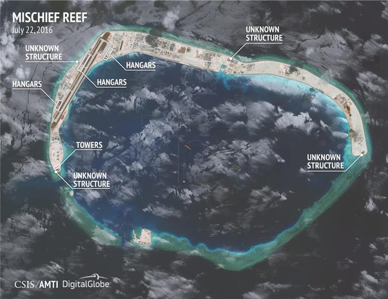 SOUTH CHINA SEA SPRATLY ISLANDS