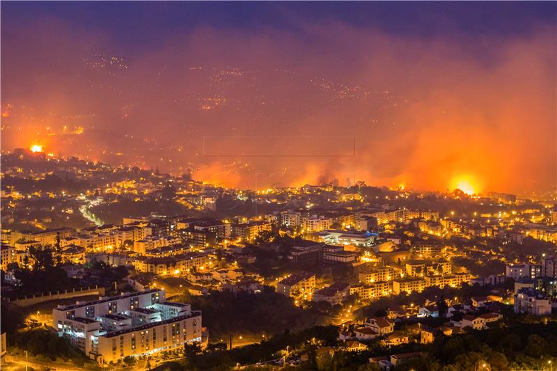 PORTUGAL MADEIRA ISLAND FIRE