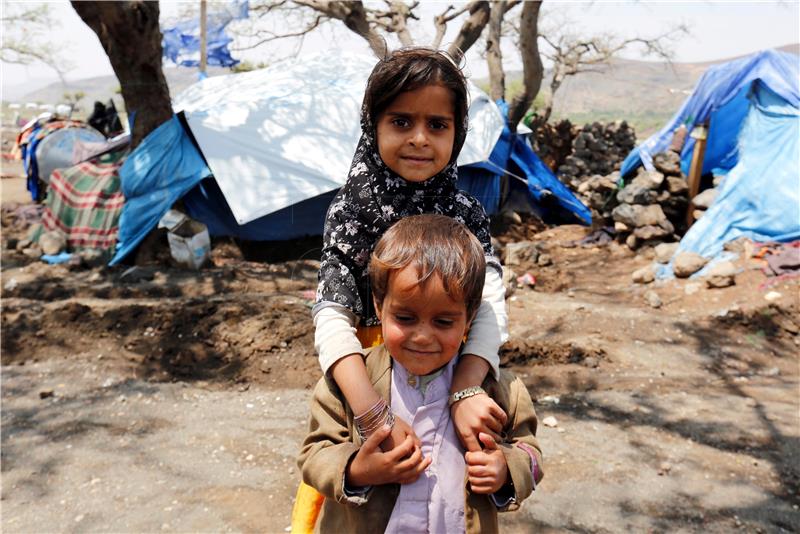 YEMEN CONFLICT CHILDREN IDPS