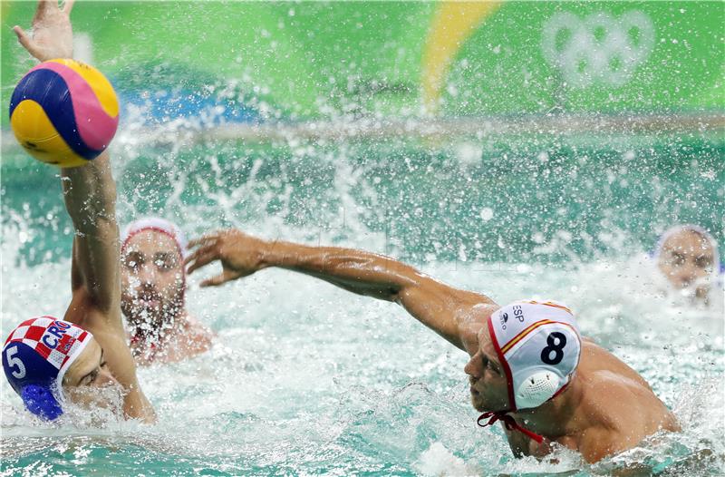 RIO2016: Vaterpolo, Hrvatska - Španjolska