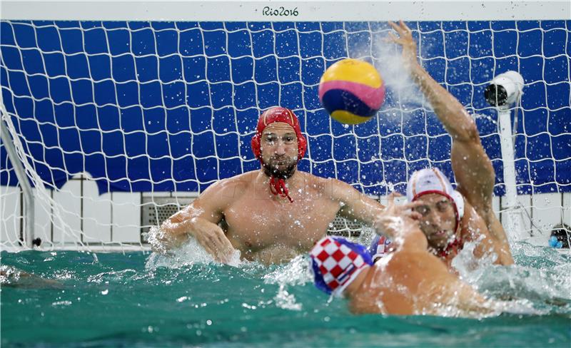 RIO2016: Vaterpolo, Hrvatska - Španjolska