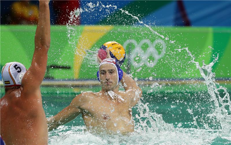 RIO2016: Vaterpolo, Hrvatska - Španjolska