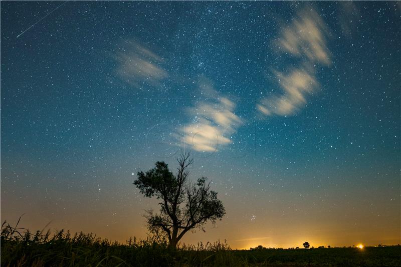 POLAND PERSEID METEOR SHOWER