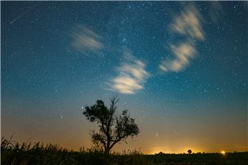 POLAND PERSEID METEOR SHOWER