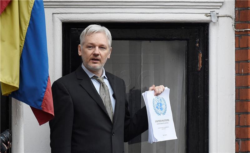 FILE BRITAIN WIKILEAKS