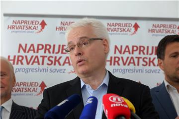 Tiskovan konferencija stranke Naprijed Hrvatska