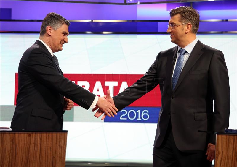 Milanovic, Plenkovic face off on economy