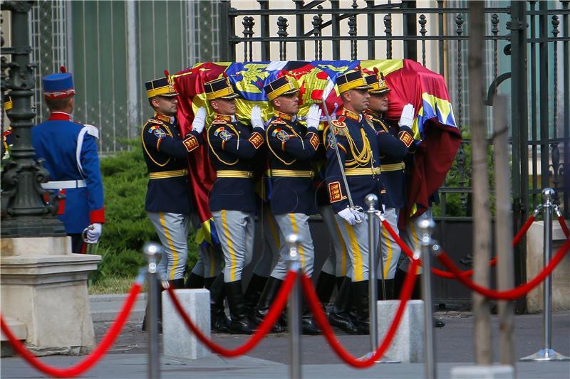 ROMANIA ROYALTY FUNERAL