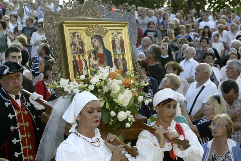 Trsat: središnje euharistijsko slavlje na svetkovinu Velike Gospe