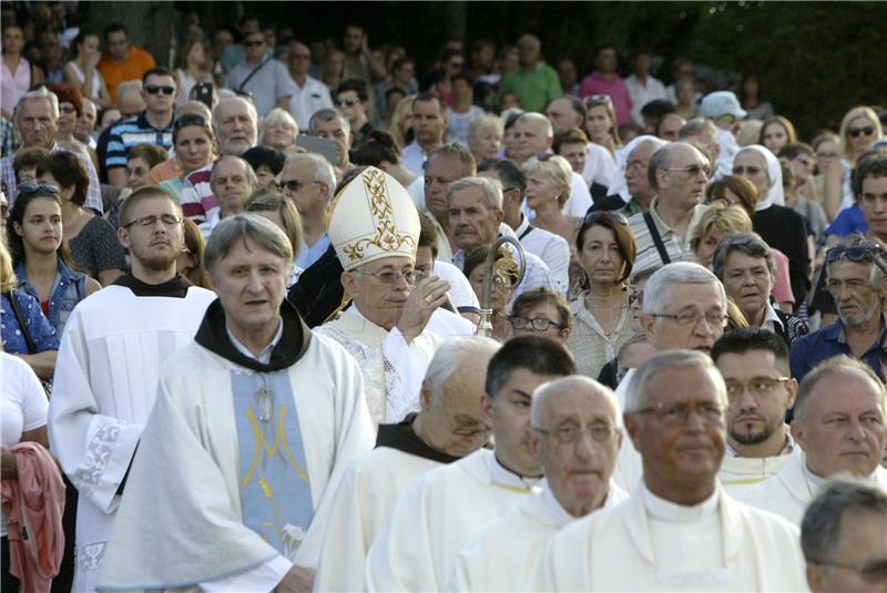 Trsat: središnje euharistijsko slavlje na svetkovinu Velike Gospe