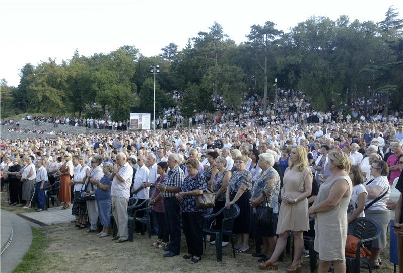 Trsat: središnje euharistijsko slavlje na svetkovinu Velike Gospe