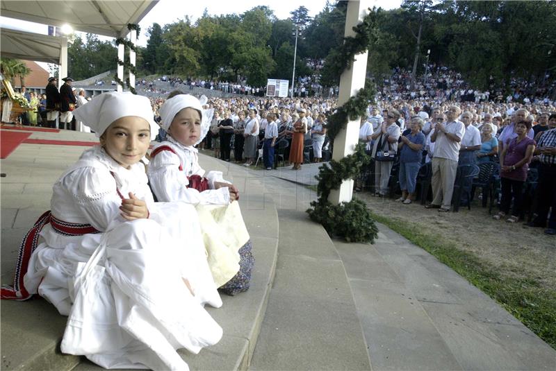 Trsat: središnje euharistijsko slavlje na svetkovinu Velike Gospe