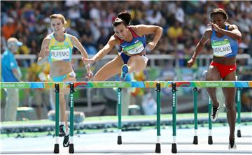 OI Rio - Andrea Ivančević u polufinalu na 100 m prepone