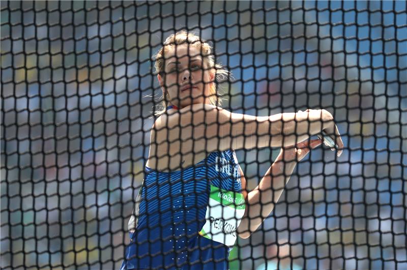 Sandra Perkovic wins Olympic gold in women's discus throw