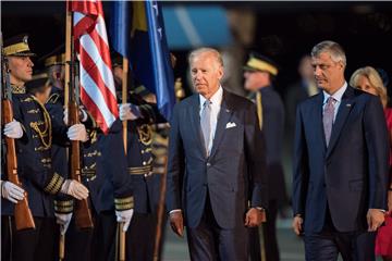 KOSOVO US VICE PRESIDENT VISIT