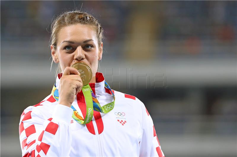 RIO2016: Sandra Perković osvojila zlato - dodjela medalja