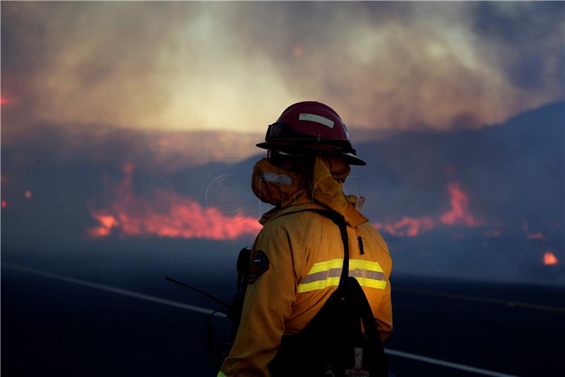 USA CALIFORNIA WILDFIRES