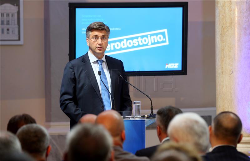 HDZ promises higher salaries, more jobs