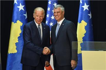 KOSOVO US VICE PRESIDENT VISIT