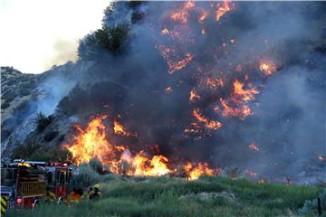 USA CALIFORNIA WILDFIRE