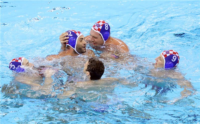 RIO2016: Polufinale vaterpola, Hrvatska - Crna Gora