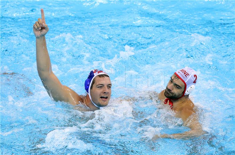 RIO2016: Polufinale vaterpola, Hrvatska - Crna Gora