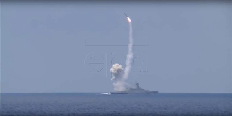 OCEAN KALIBR CRUISE MISSILES LAUNCH