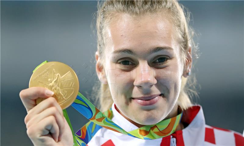 RIO2016: Sara Kolak zlatna u koplju - dodjela medalja