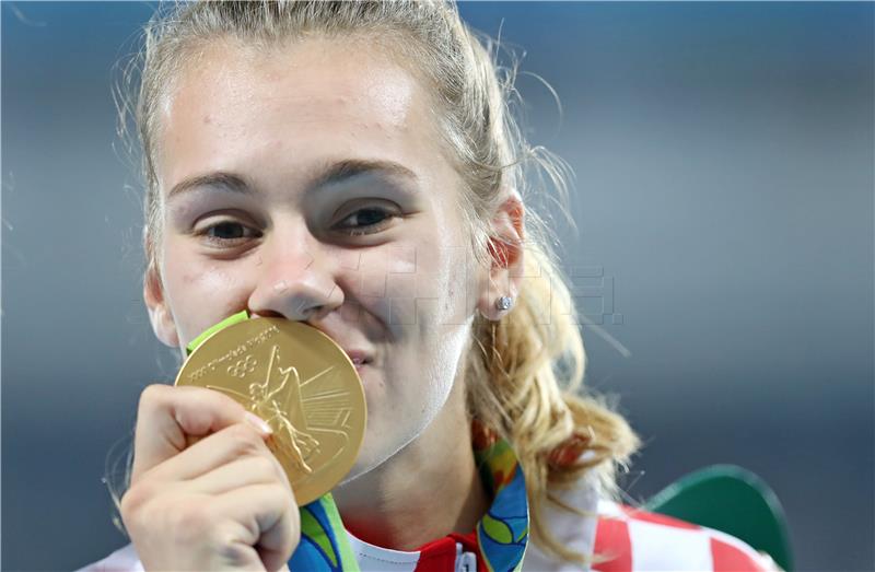 RIO2016: Sara Kolak zlatna u koplju - dodjela medalja