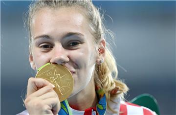 RIO2016: Sara Kolak zlatna u koplju - dodjela medalja