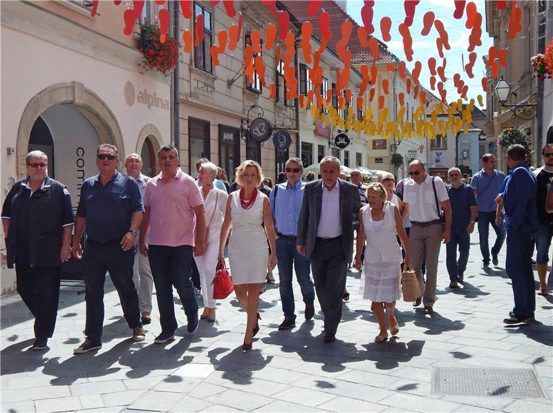 IZBORI 2016. Bandić na Špancirfestu