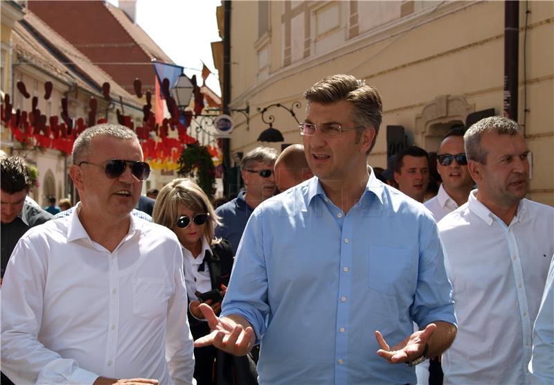 Plenković na Špancirfestu