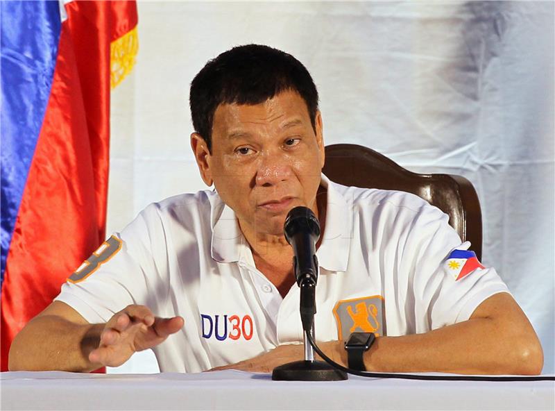 PHILIPPINES CRIME DUTERTE CAMPAIGN