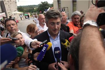 IZBORI 2016. Plenković u Barbanu: Iskorjenjivanje korupcije prioritet HDZ-a