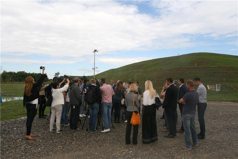 Konferencija za medije povodom realizacije projekta sanacije odlagališta Trebež