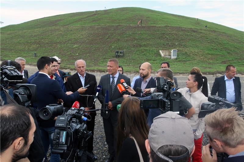 Konferencija za medije povodom realizacije projekta sanacije odlagališta Trebež