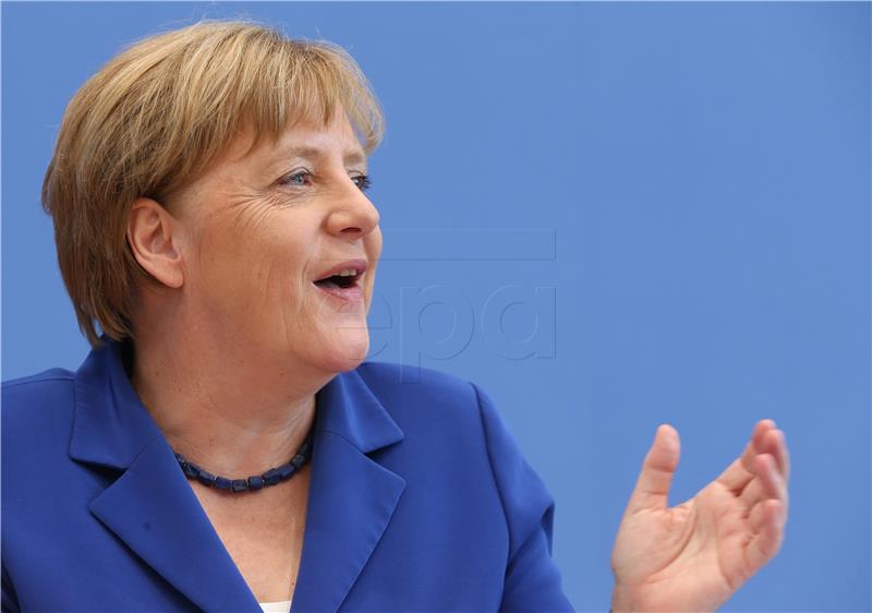 Merkel starts talks with EU leaders, Croatian PM in Berlin on Sat.