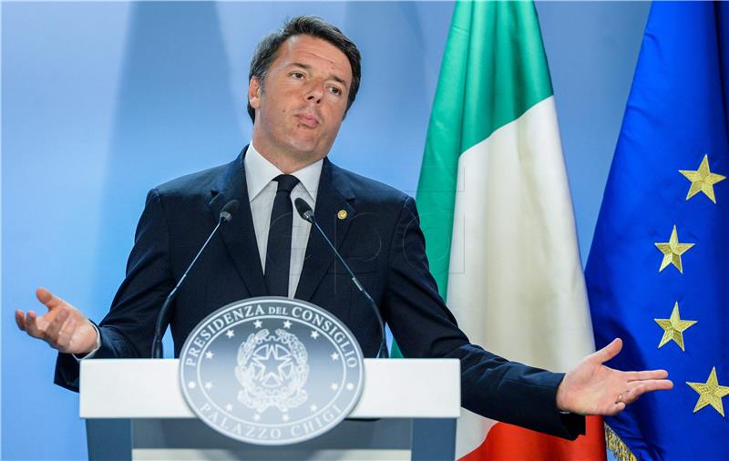 Renzi uoči summita troje državnika pozvao na manje birokracije u EU-u