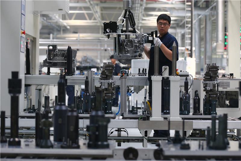 CHINA ECONOMY AUDI TRANSMISSION PRODUCTION OPENS