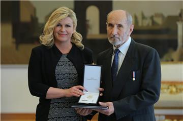 Ex-political emigrant decorated by Croatian president