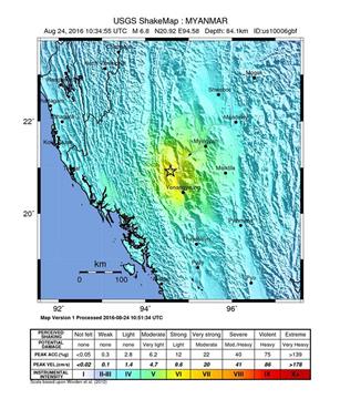 MYANMAR EARTHQUAKE