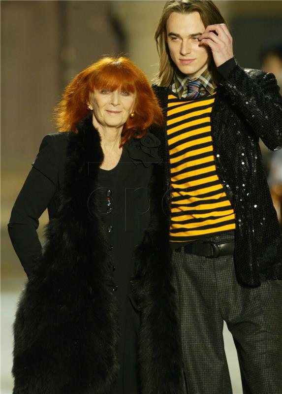 FILE FRANCE FASHION SONIA RYKIEL OBIT