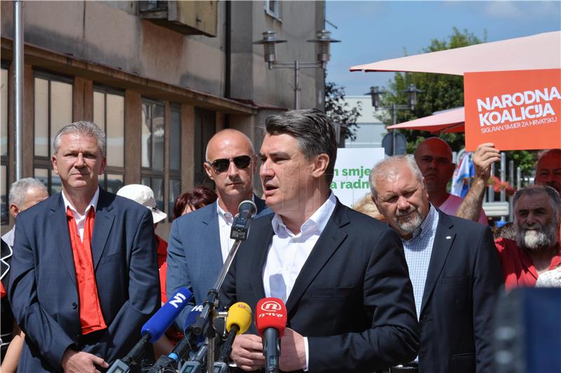 IZBORI 2016. Milanović: Narodna koalicija nema straha ni kompleksa od izbora 