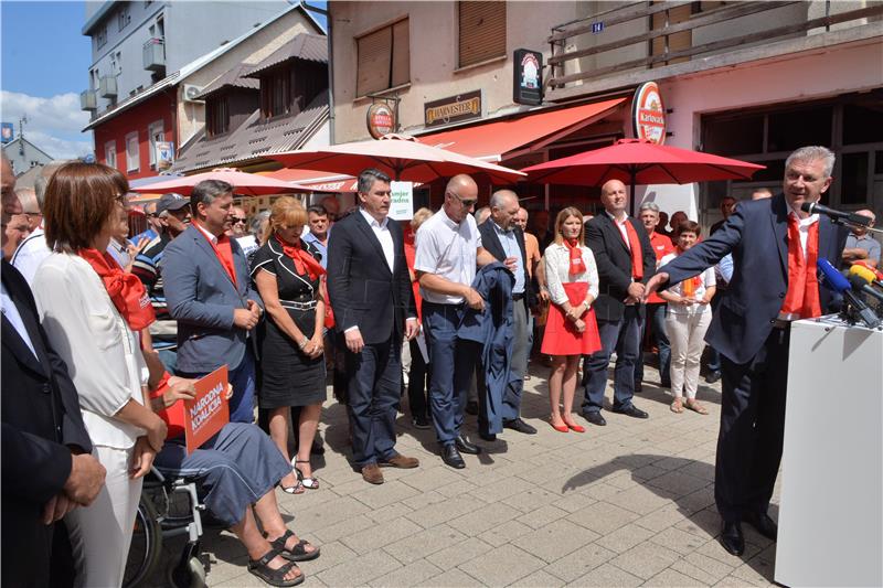 IZBORI 2016. Milanović: Narodna koalicija nema straha ni kompleksa od izbora 