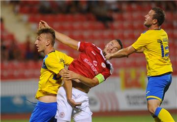 Prva HNL: Split - Inter 0-0 (poluvrijeme)