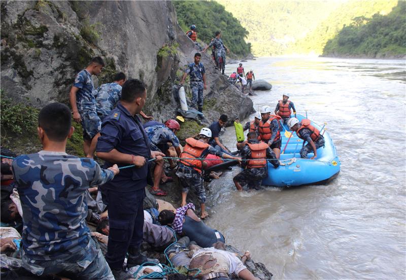 NEPAL BUS ACCIDENT