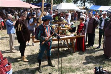 Renesansni festival na koprivničkim bedemima okupio brojne europske vitezove