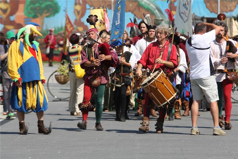 Renesansni festival na koprivničkim bedemima okupio brojne europske vitezove