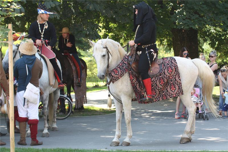 Renesansni festival na koprivničkim bedemima okupio brojne europske vitezove